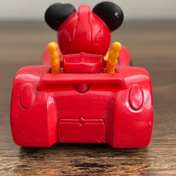Disney Junior MICKEY MOUSES ROASTER Racer DIECAST Car Toy #28 Red Just Play - Picture 5 of 9